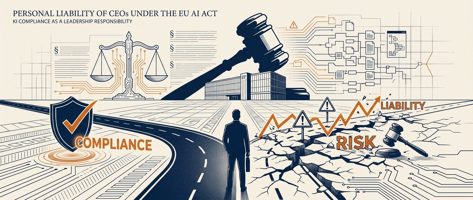KI-Haftung ist Chefsache: Warum der AI Act kein IT-Thema ist