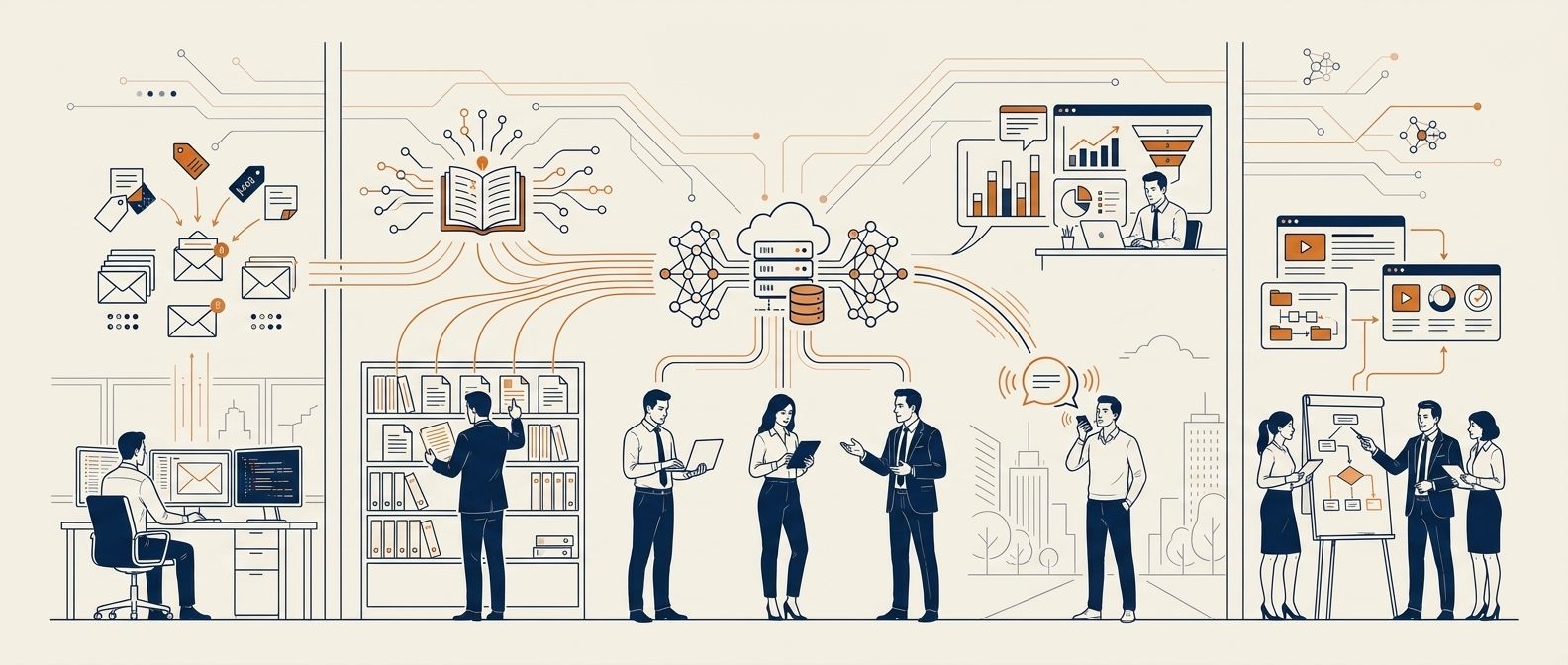 10 KI-Use-Cases im Mittelstand: Wo Unternehmen jetzt wirklich anfangen sollten
