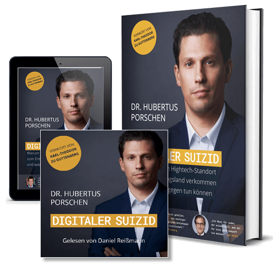 Buchcover Digitaler Suizid von Dr. Hubertus Porschen